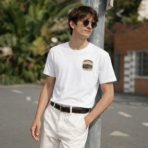 Men's T-Shirt Printed in USA |Gildan 5000 Double DTG